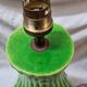 Vintage enamelled ceramic lamp from 1970