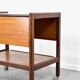 Midcentury Fold Up Drinks Trolley / Hostess In Teak.