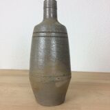 Vase soliflore en grès forme bouteille