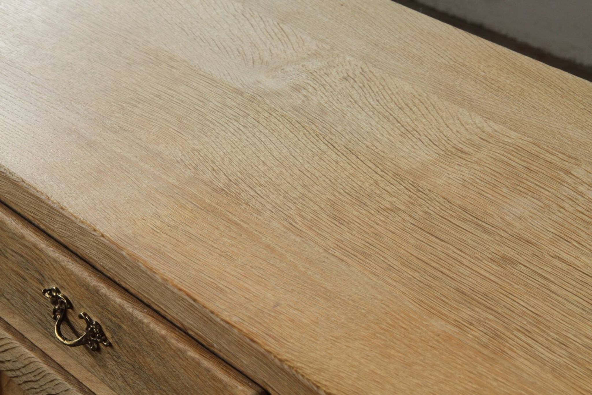Vintage 1970s Danish Oak Low Cabinet / Sideboard, Henning Kjærnulf style