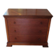 Elégante commode  en merisier – 3 tiroirs –Années 80