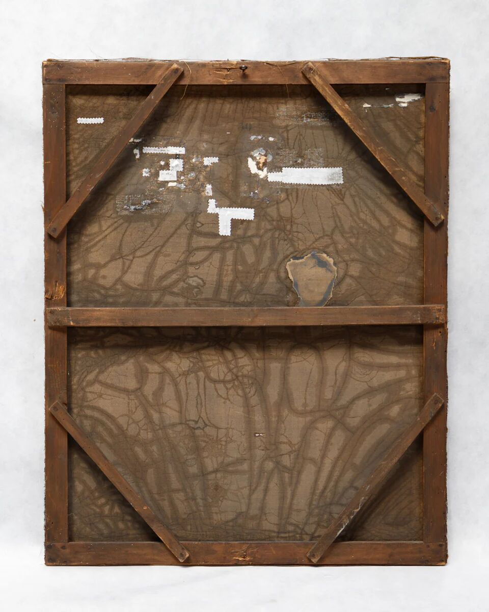 19th-century portrait painting of a dashing gentleman in black