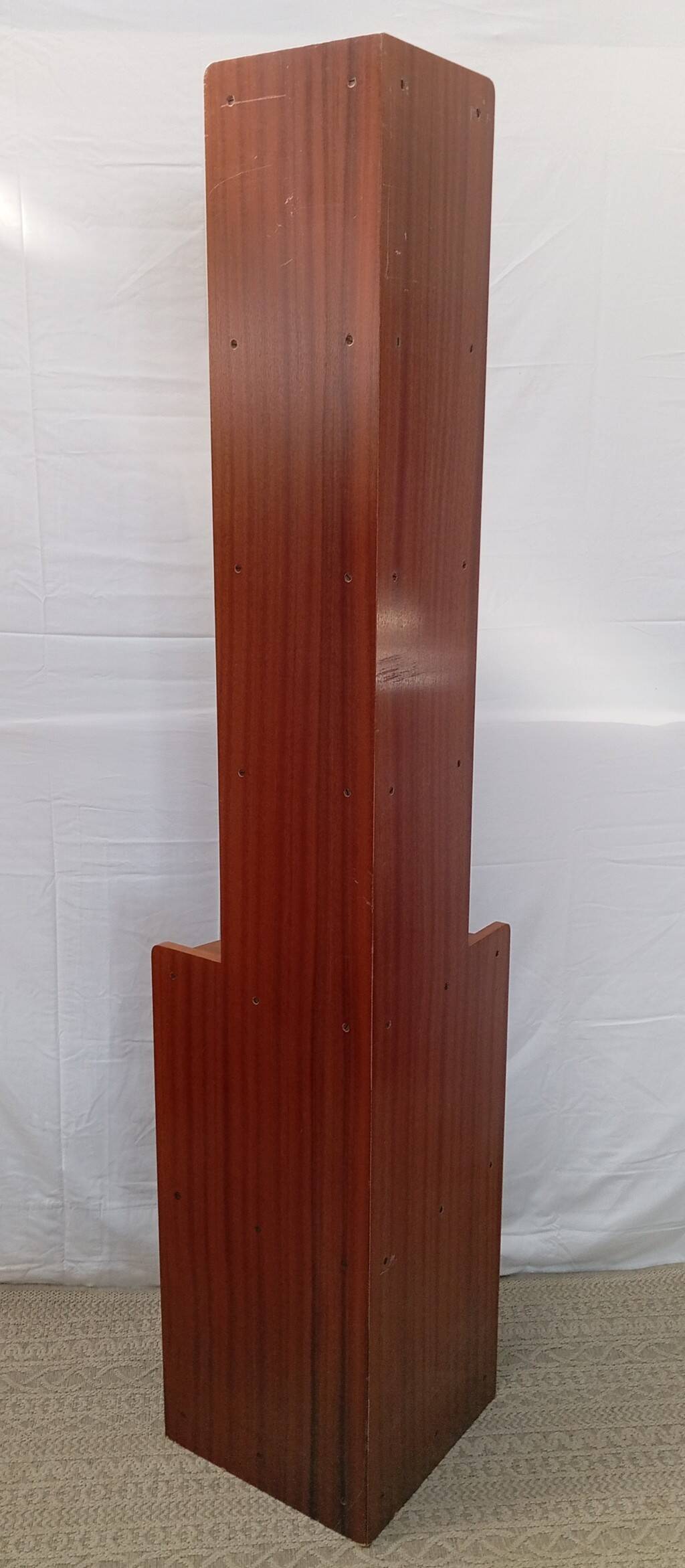 1960s teak corner shelf unit