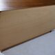 Teak sideboard by dyrlund, sliding door dresser, danish design, 1960s