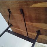 270 cm Grande table imposante Alain Richard hexagonal