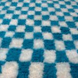 Bluka checkered rug 175x130