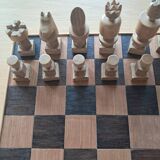 Handmade chess set