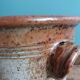 Puisaye sandstone ice bucket signed Jean-Pierre Prud'homme
