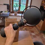 Jielde matte granite wall light