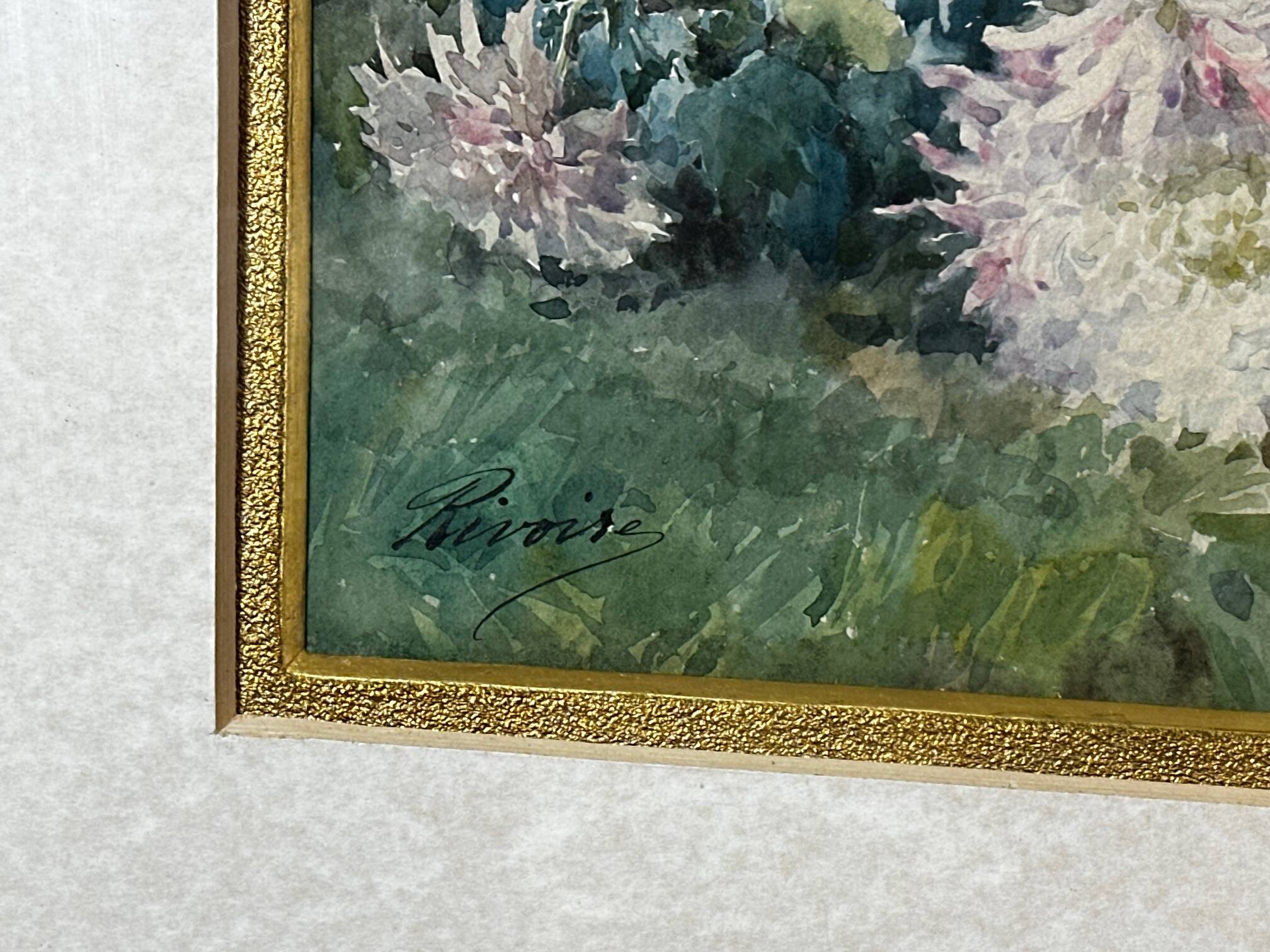 Aquarelle de François Rivoire