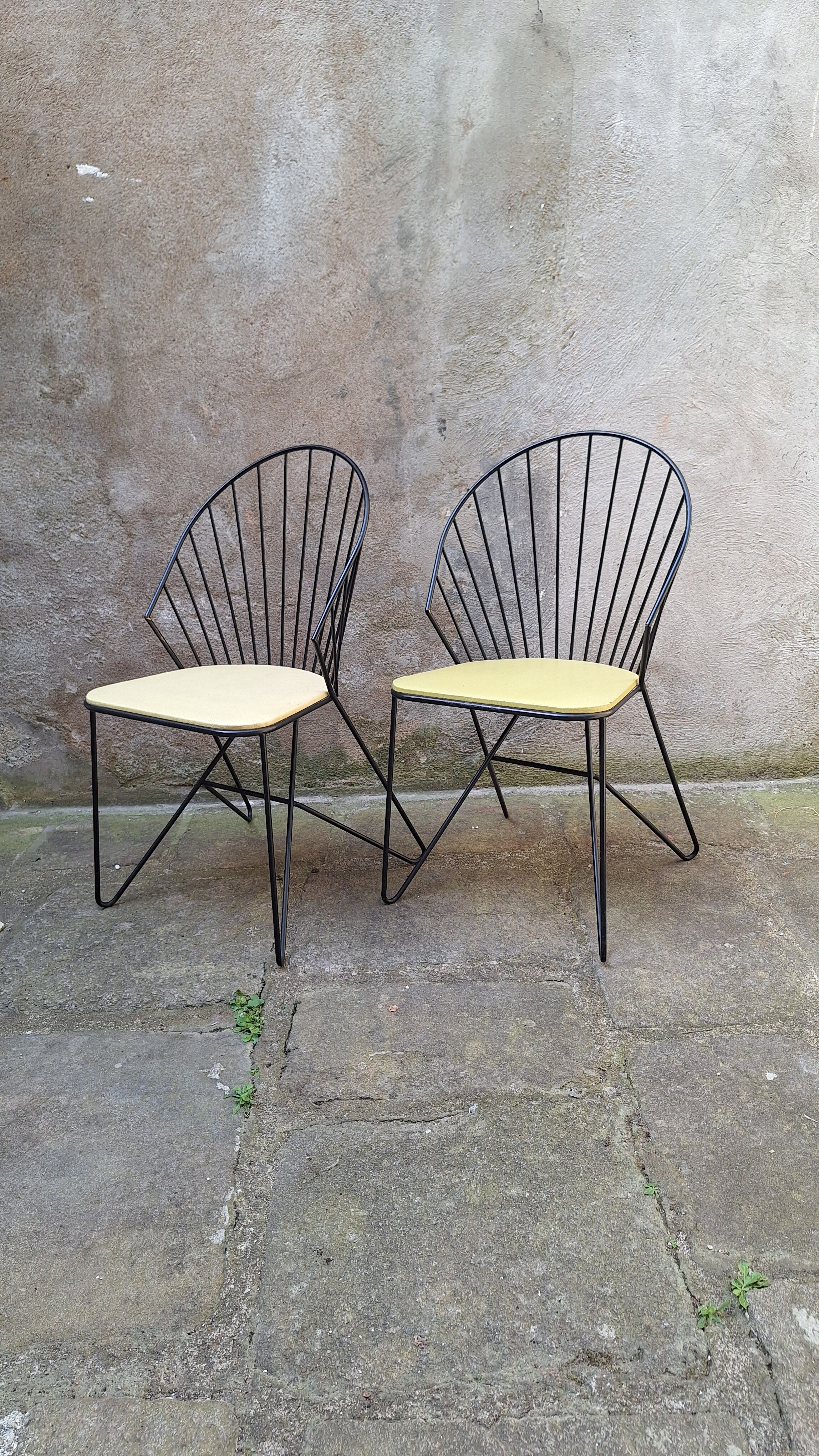 Set of 4 chairs by J.O. Waldar & V. Möldhammer for Sonett Karl Fostel