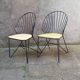 Set of 4 chairs by J.O. Waldar & V. Möldhammer for Sonett Karl Fostel