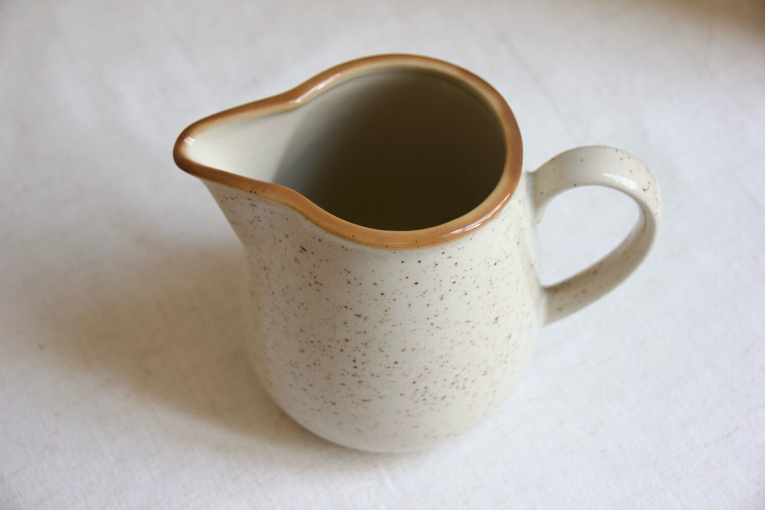 Stoneware milk jug