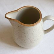 Stoneware milk jug