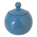Ceramic pot / Blue sugar bowl