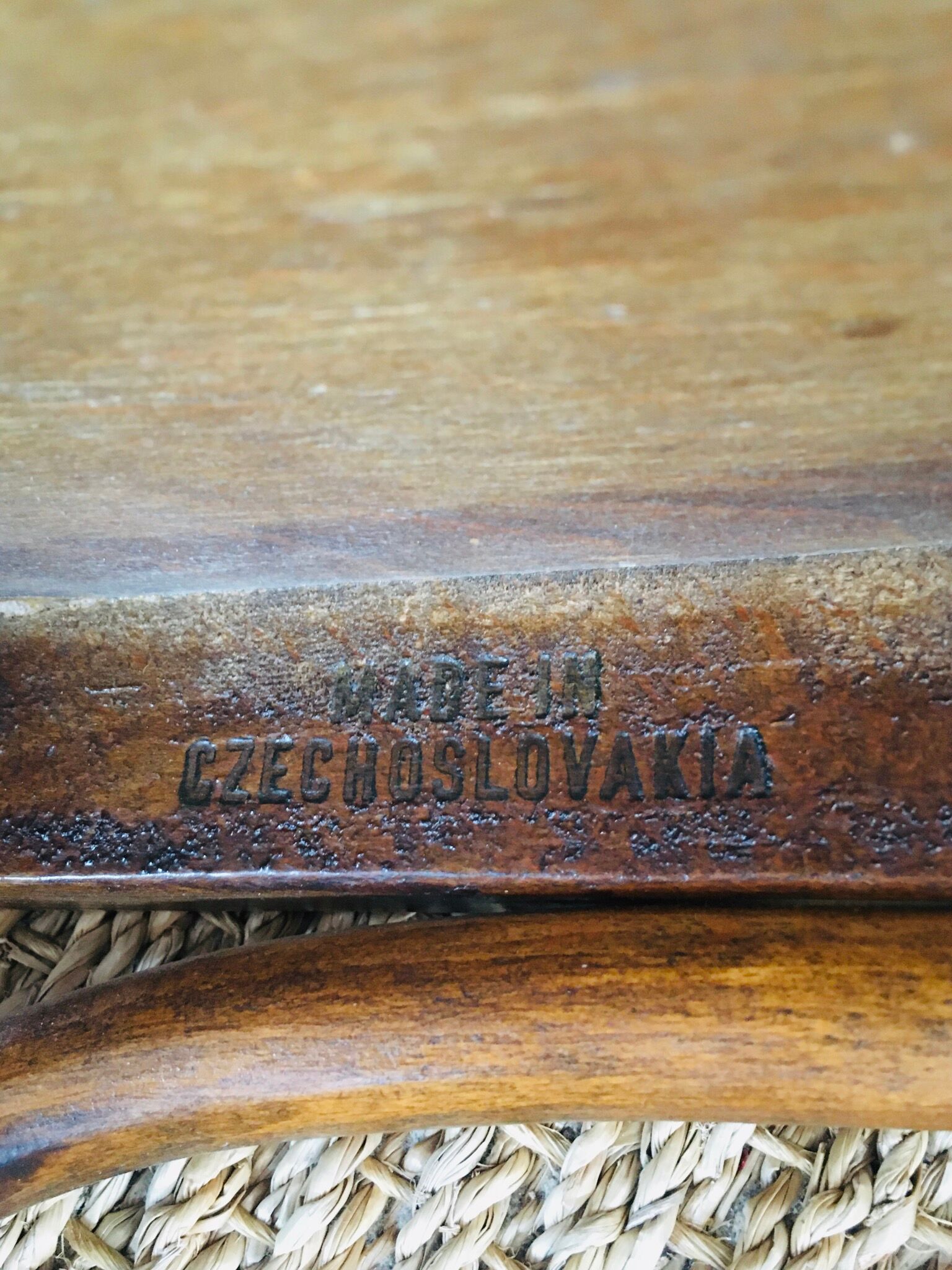 Pair of chairs bistro Thonet