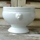 Soup tureen porcelain lion heads