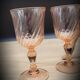 Set 4 verres à vin rose