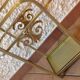 Brass umbrella holder art deco style