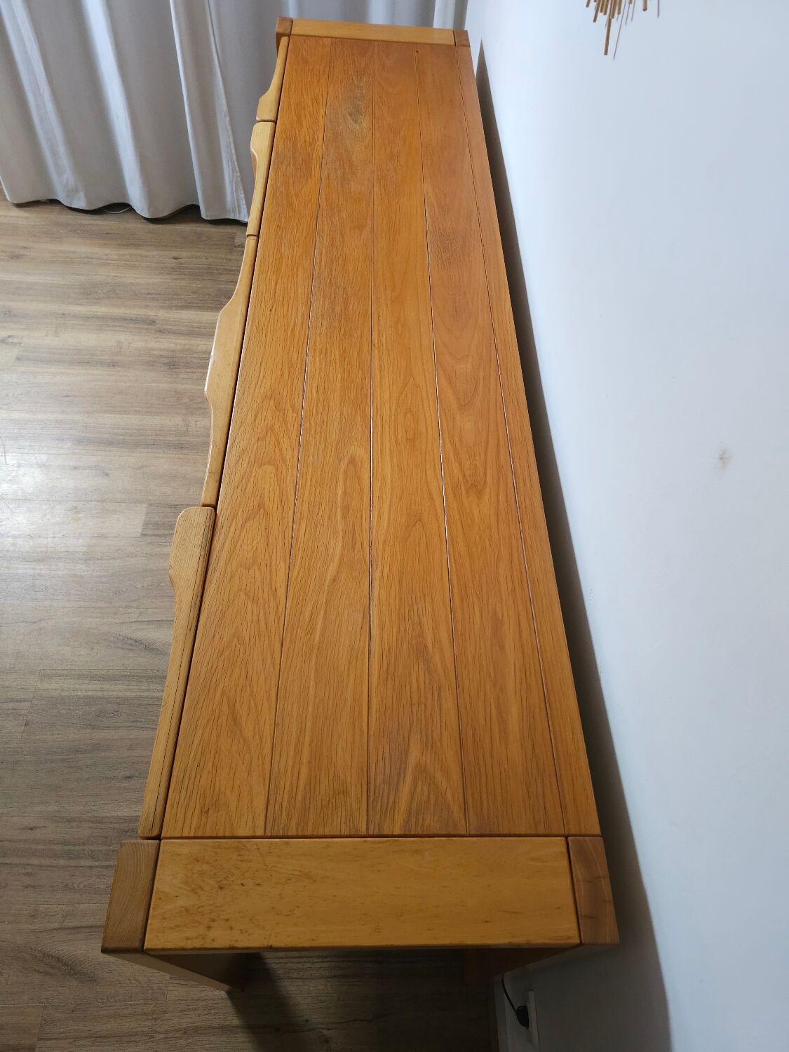 Solid Elm Buffet – Maison Regain, 1970s
