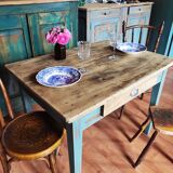 Old farmhouse table