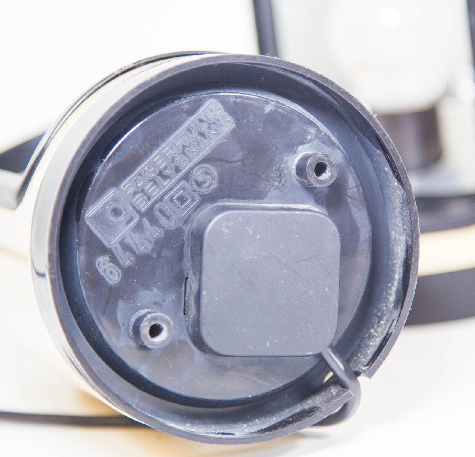 Table lamp and beige applique inside aluminum 70s