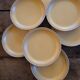 Stoneware dessert plates – Ateliers du Revermont, France – late 20th century