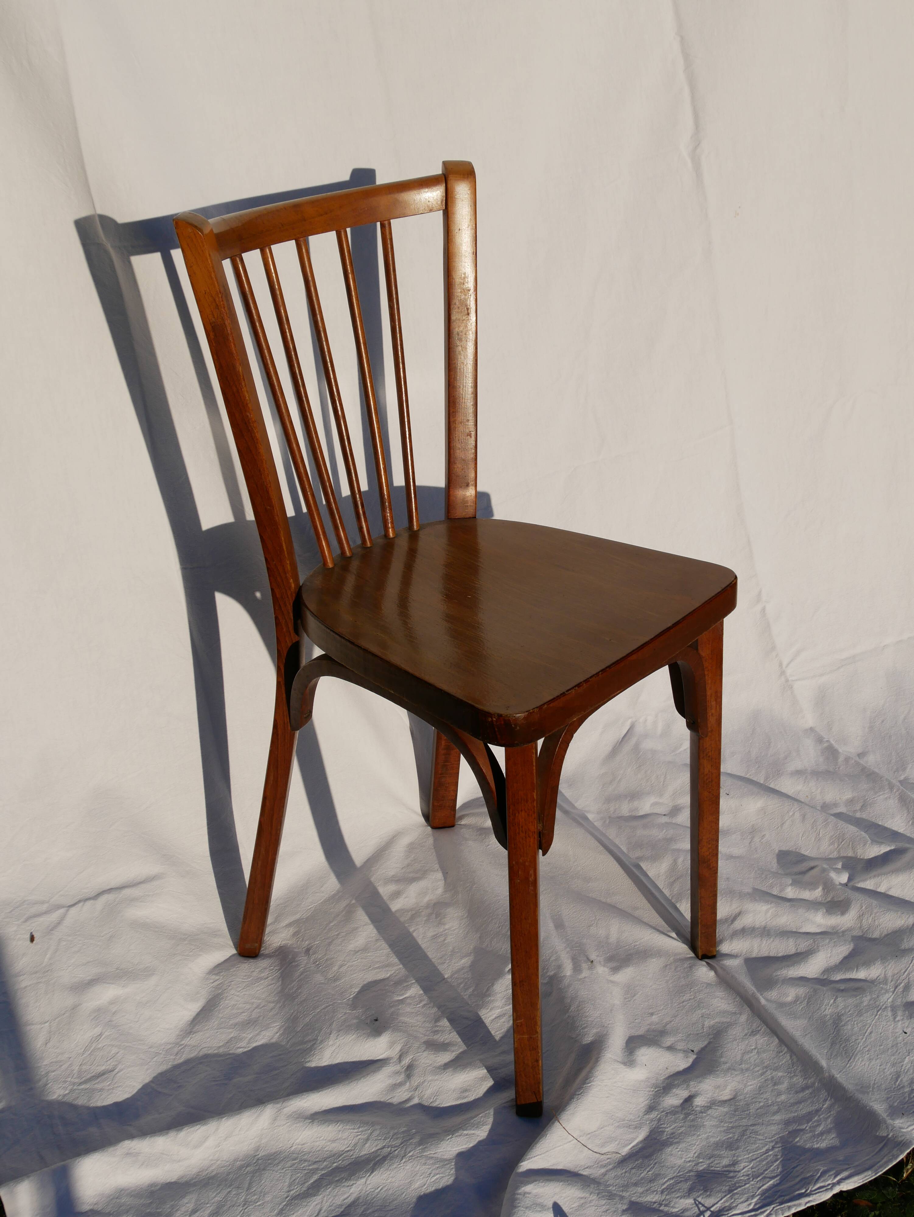 Set of a Baumann chair and its child's chair
