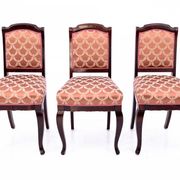 Chairs, Northern Europe, circa 1900.
