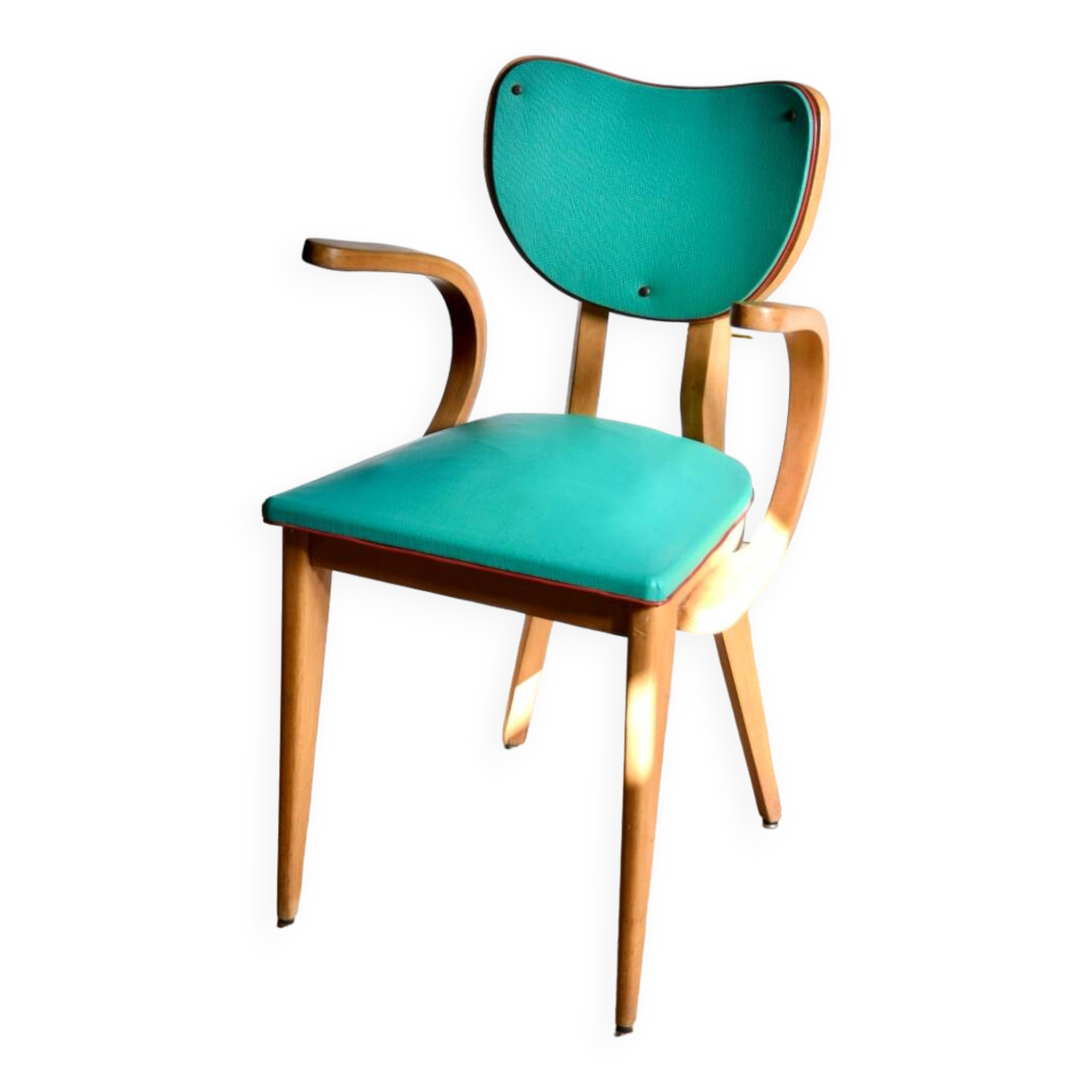 Chaise fauteuil bridge années 50