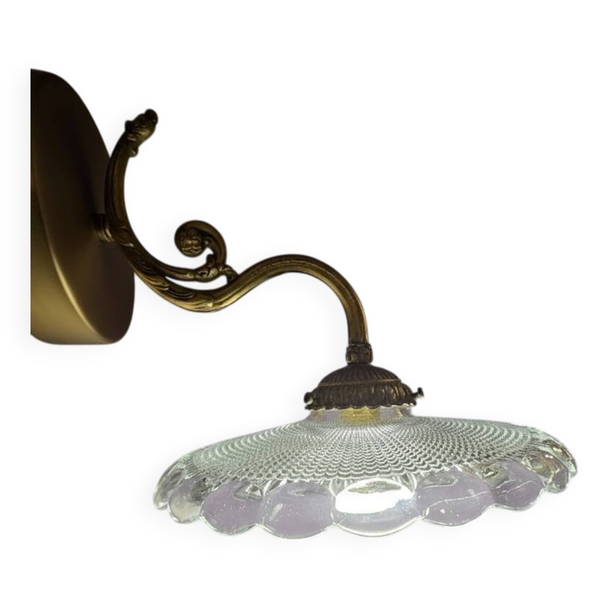 Valerysthal glass wall light