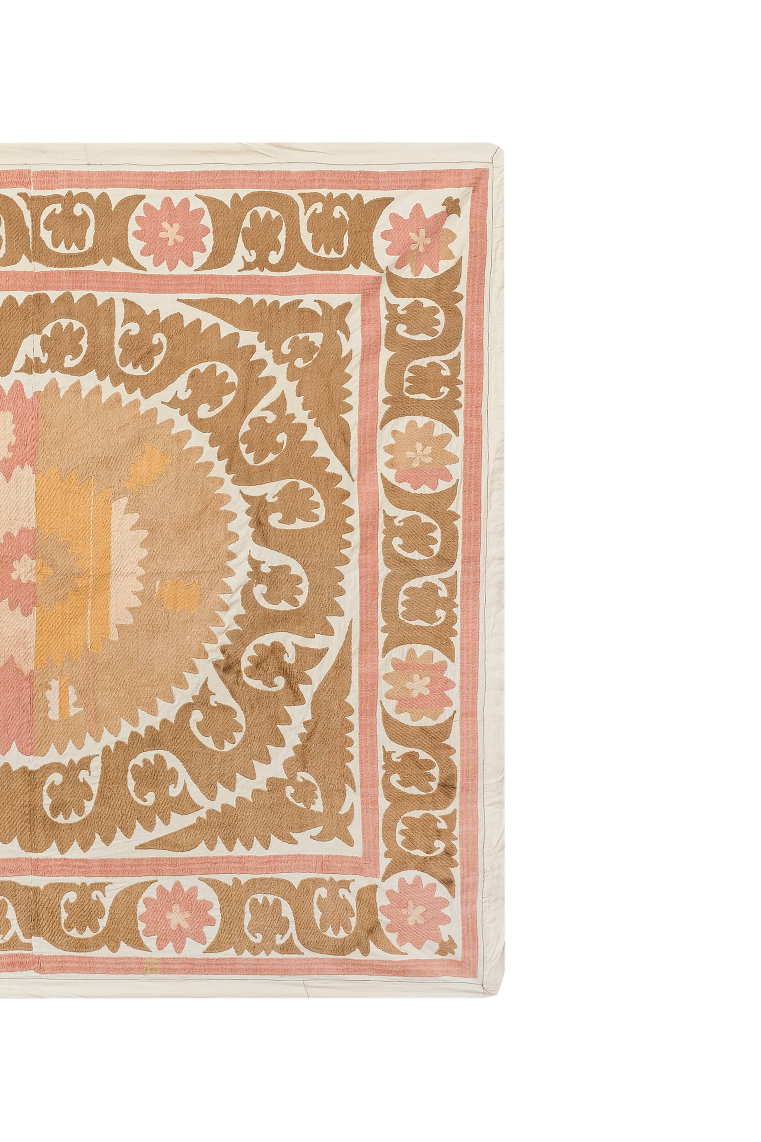 Hand knotted rug, vintage Turkish rug 145x160 cm