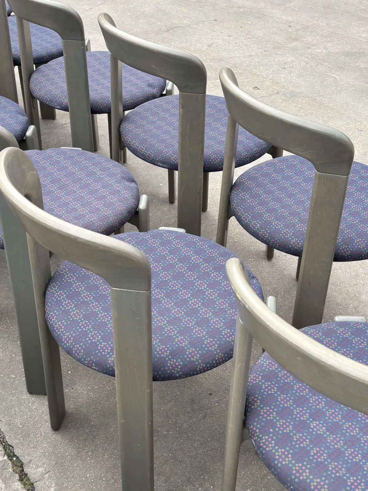 Vintage Bruno Rey chair -  model Rey 33 -for Dietiker / Kusch & Co.