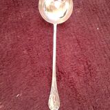Old ladle silver metal monogram