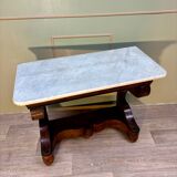 Mahogany console from the restoration period circa 1830