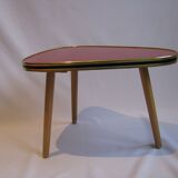 Table d'appoint trépied du milieu du siècle, années 1970