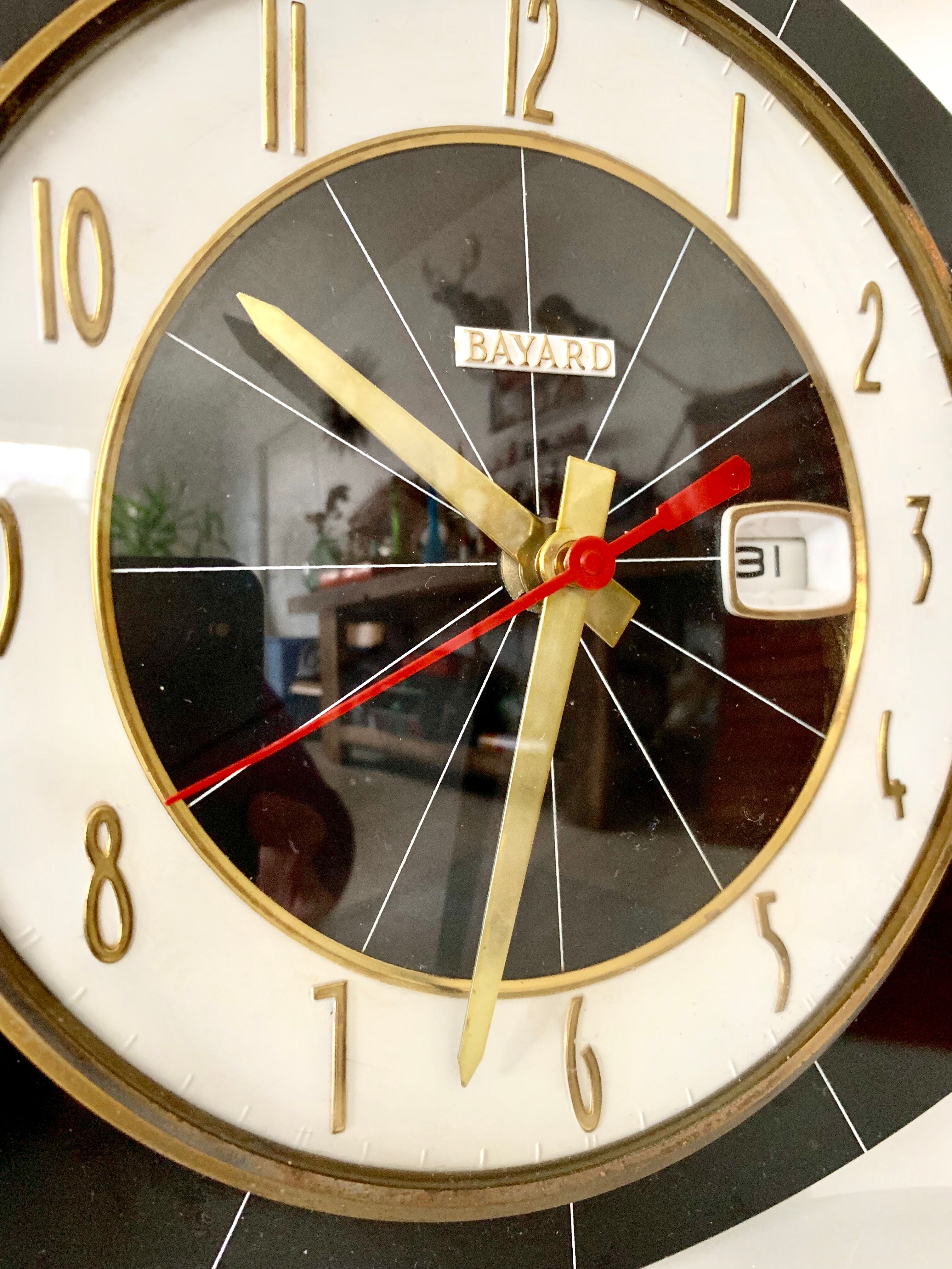 Pendulum Bayard vintage formica