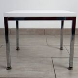 Pair of minimalist 1970s side tables.