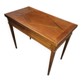 Walnut game table