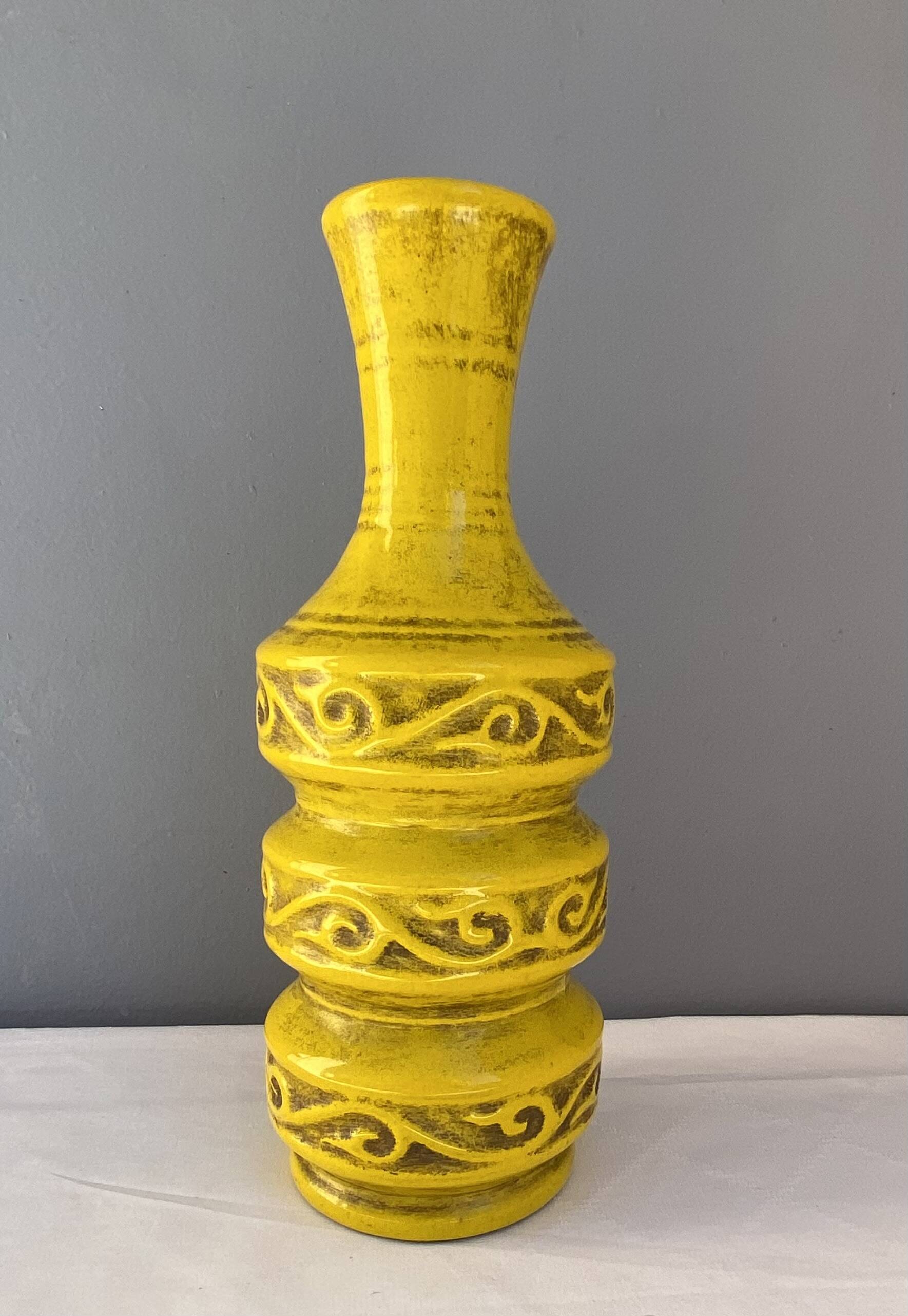 Vase Bitossi en céramique, Italie années 60