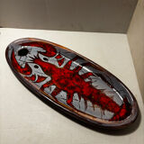 Vallauris ceramics, the Lobster by Kurt and Monique Brunner 1950, 60