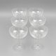 Baccarat, Epron service, set of 6 champagne glasses, lot no. 2