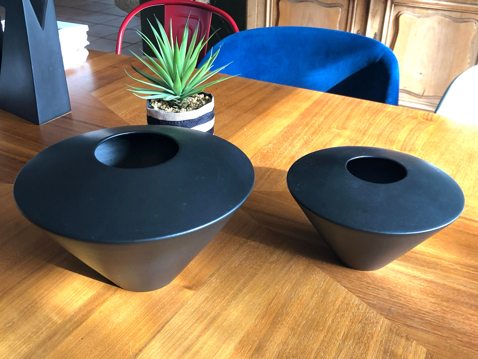 Duo of vases Claude Dumas