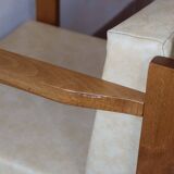 Pair of yellow armchairs