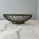 Elegant vintage design silver-plated wire planter