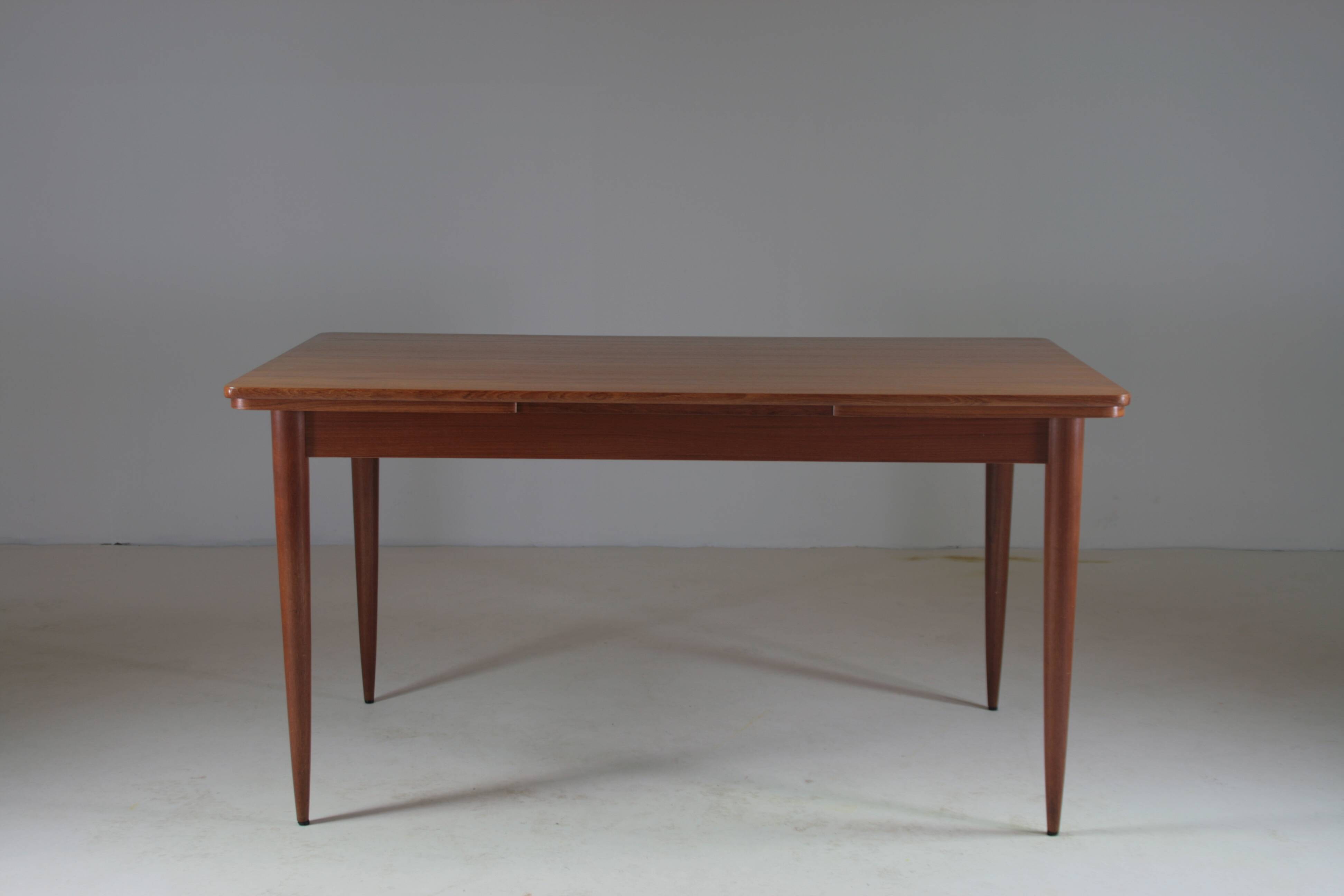 Extendable teak table, 1960