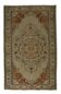 Tapis Oushak Ancien – Motifs Floraux, 174 x 274 cm