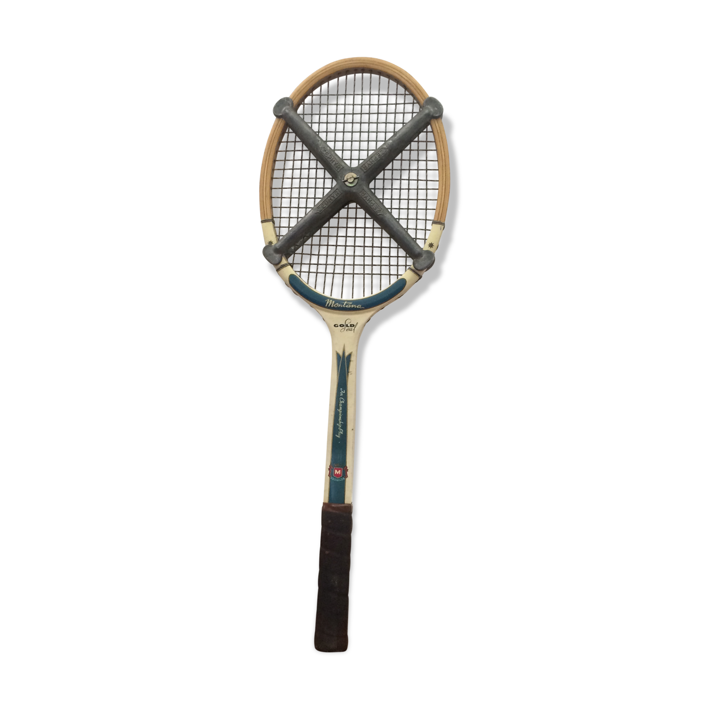 Racquet tennis framework drinking vintage