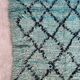 Moroccan rug Marmoucha green - 259 x 103 cm