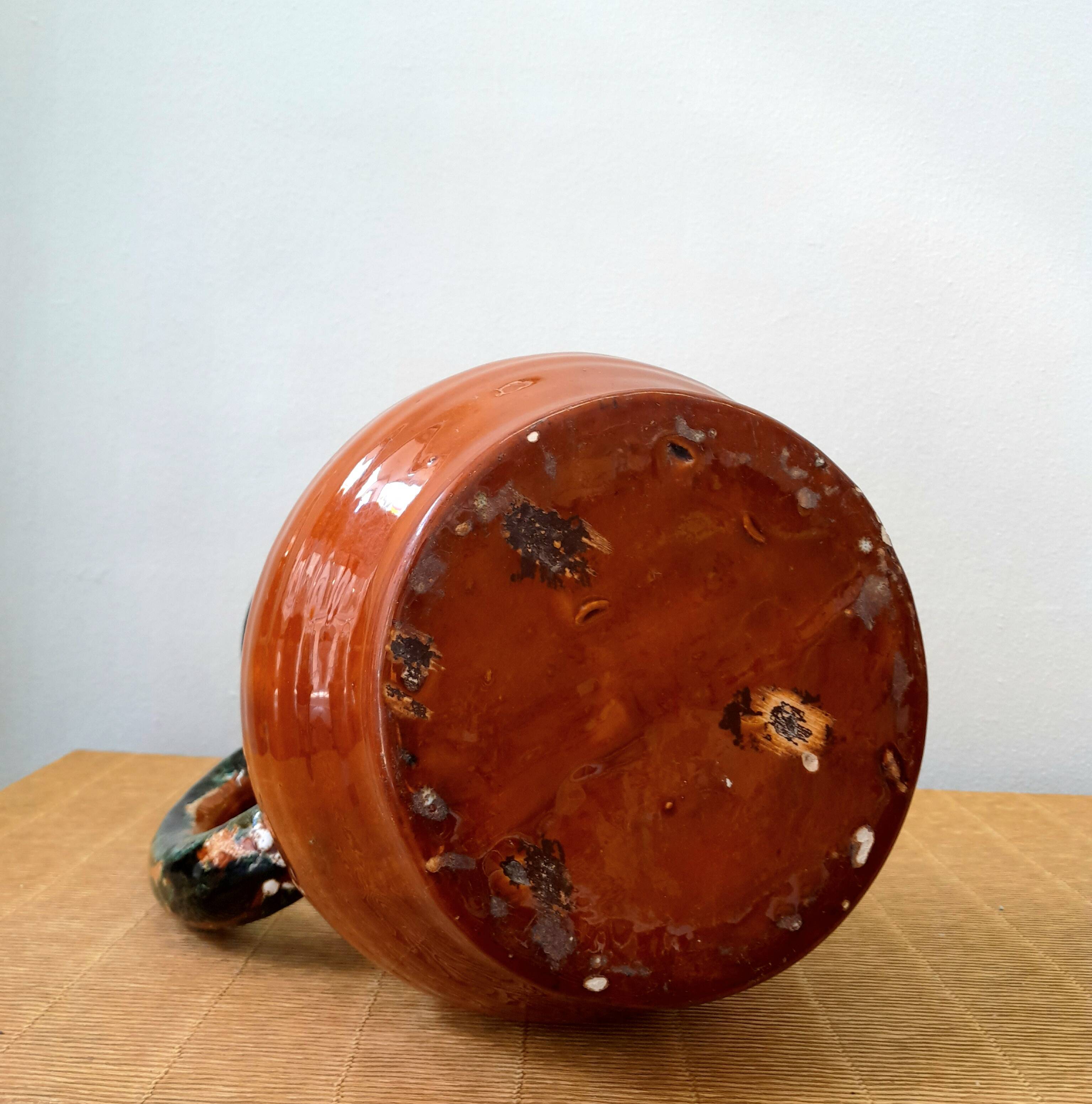 XXL vintage ceramic vase 1960